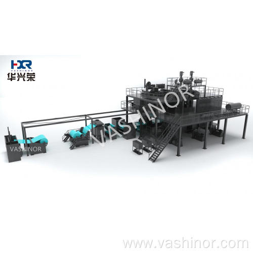 SMS spunmelt woven machinery production line